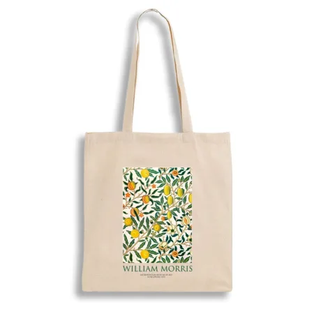 Екошопер BookOpt BK4075 WILLIAM MORRIS "лимонне дерево" бежевий