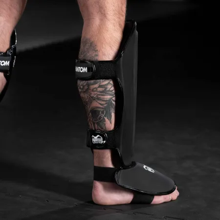 Захист гомілки та стопи Phantom APEX Striking Black S/M