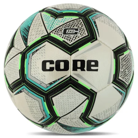 Футбольний м'яч CORE DIAMOND №5 PU зелено-синій