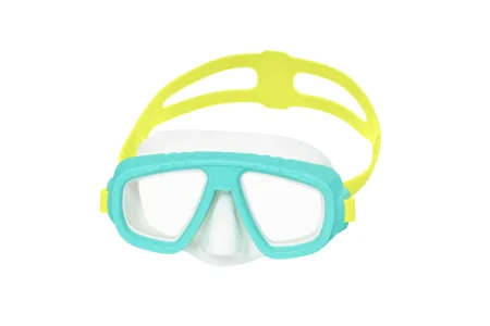 Маска для плавання BESTWAY 3+ 22011 зелено-синій