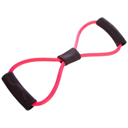 Еспандер EasyFit вісімка трубчастий рожевий