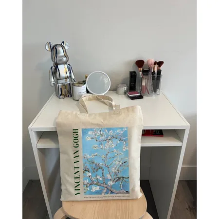 Екошопер BookOpt BK4098 Vincent Van Gogh Almond Blossom бежевий