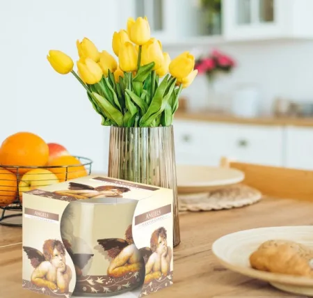 Ароматична свічка в скляному стакані ангели SN 71 s-04