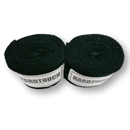 Бинти боксерські Hardtouch бавовна-еластан 2,7 м чорний