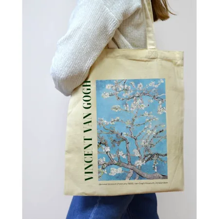 Екошопер BookOpt BK4098 Vincent Van Gogh Almond Blossom бежевий