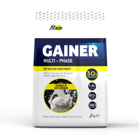 Gainer - 1,5 кг Ванільне морозиво