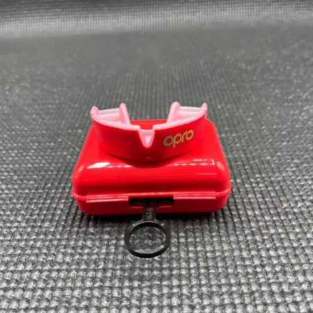 Капа OPRO Gold доросла (вік 11+) Red/Pearl (art.102504004)