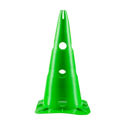 Конус-фішка для тренувань з отворами для штанги та тримачем зверху 38 см