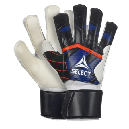 Рукавички воротарські Select GOALKEEPER GLOVES 03 YOUTH v25 чорний-білий (оригінал) 6 (16,5 см)
