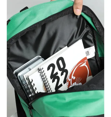 Рюкзак Puma teamGOAL Backpack Core 17L черно-зеленый унисекс 12x30x42 см (оригинал) универсальный