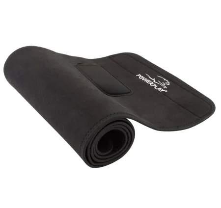 Пояс для схуднення PowerPlay 4301 (100*30 см) + кишеня для смартфона чорний