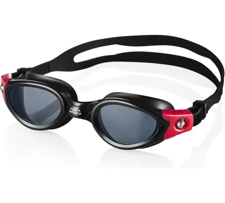 Окуляри для плавання Aqua Speed ​​PACIFIC 6140 чорний-червоний універсальний 015-31 (оригінал)