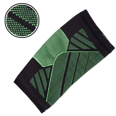 Наколінник бандаж еластичний MUTE 1 шт 9005 Чорний-поманранчевий