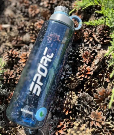 Пляшка для води CASNO - 1000 мл KXN-1236 Блакитна