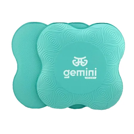 Підставка під коліно та лікоть для йоги та фітнесу 2 шт блакитний