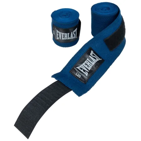 Бинти боксерські Everlast CORE HANDWRAPS 120X2 синій універсальні 120 дюймів (304,8 см) (оригінал) P00003247