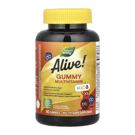 Alive! Children's Gummy Multivitamin, без глютену, на пектині - 60 жуйок