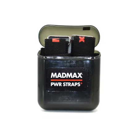Лямки для тяги MadMax MFA-332 PWR Straps+ Black/Grey/Red