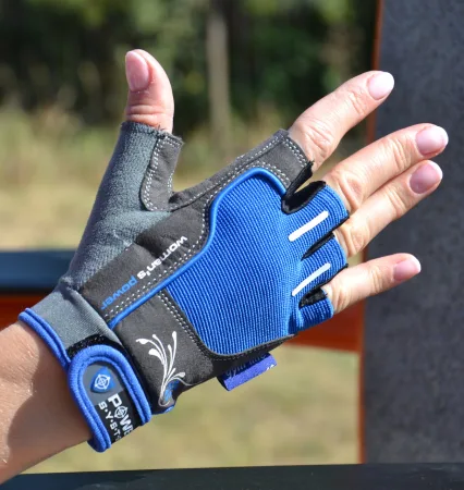 Рукавички для фітнесу Power System PS-2570 Woman’s Power жіночі Blue - S
