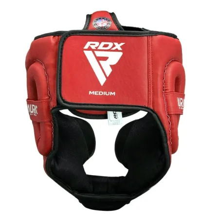 Боксерський шолом RDX AURA PLUS T-17 Red/Black S