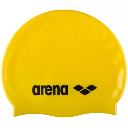 Шапка для плавання Arena CLASSIC SILICONE JR жовтий, чорний дет універсальний (оригінал)