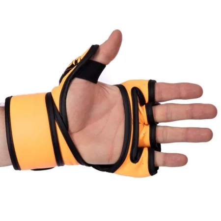 Рукавички для змішаних єдиноборств MMA S - помаранчевий