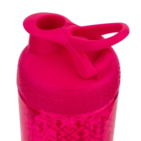 Шейкер BlenderBottle SportMixer Signature Sleek 28 oz/ - 820 мл Рожевий Geo Lace