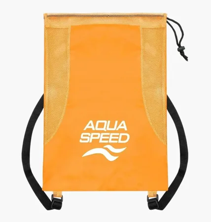 Сітчаста сумка Aqua Speed MESH BACK PACK 61162 помаранчевий універсальний 51х36 см