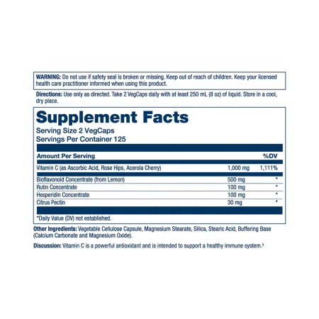 Super Bio Vitamin C 1000 мг - 250 капсул