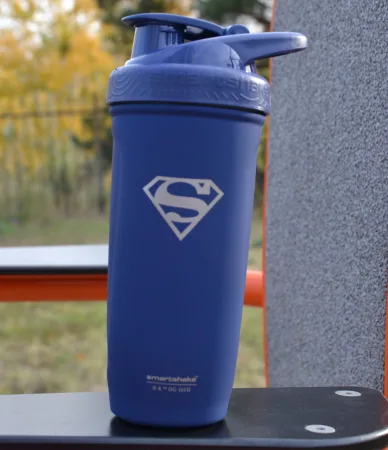 Шейкер спортивний SmartShake Reforce - 900 мл DC супермен