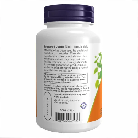 Milk Thistle Extract 750 мг Silymarin 600 мг - 90 капсул
