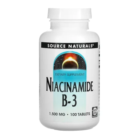 Niacinamide B-3 1500 мг - 100 таблеток