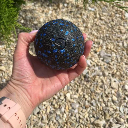 Масажний м'яч PowerPlay PP-4350 Epp Massage Ball (d8) Чорно/Синій