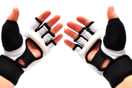 Рукавички для тхеквондо із фіксатором зап'ястя WTF - M