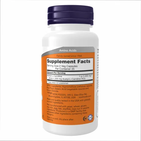 Acetyl L-Carnitine 500 мг - 200 капс.
