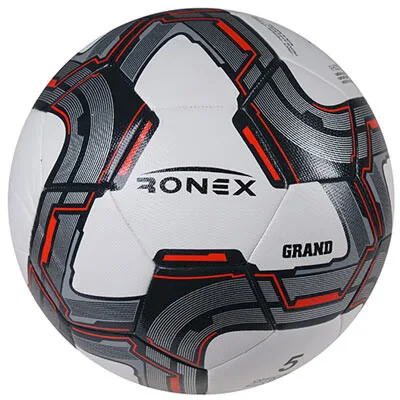 М'яч футбольний Ronex Grand, сірий