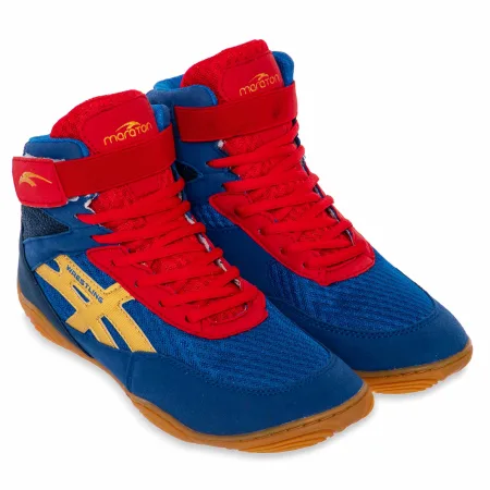 Борцовки Wrestling MARATON W4010-3 синій-червоний - 40