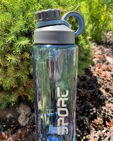 Пляшка для води CASNO - 1000 мл KXN-1236 Блакитна