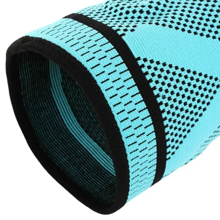 Наколінник бандаж із силіконовим кільцем MUTE ML 1 шт 9066-CYAN - M