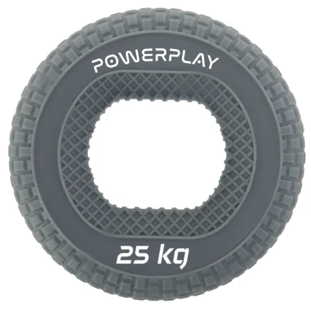 Еспандер кистьовий силіконовий PowerPlay PP-4333 Hand Grip Large 25 кг. сірий