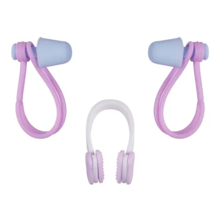 Набір беруші затискач для плавання Sainteve Рожевий