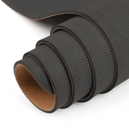 Килимок для йоги пробковий каучуковий Sport 183 см 61 см 5 мм