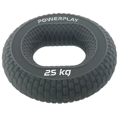 Еспандер кистьовий силіконовий PowerPlay PP-4333 Hand Grip Large 25 кг. сірий