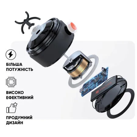 VOLTRX Gallium Electric Sports Shaker 700 ml. Tritan Yellow