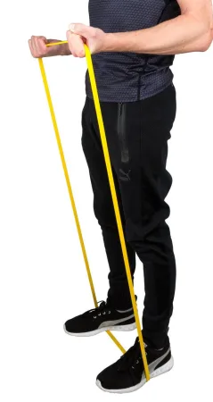 Еспандер петля гумка для фітнесу і кроссфіту Power System PS-4051 CrossFit Level 1 Yellow опір 4 - 25 кг