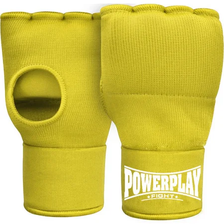 Бинти-рукавиці PowerPlay 3096 з гелевими подушечками оливкова M