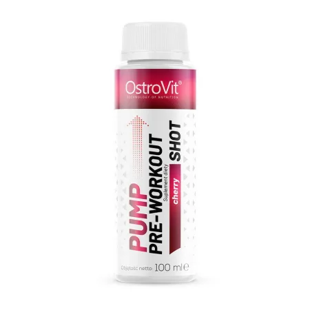 Pump Pre-Workout Shot - 100 мл, вишня