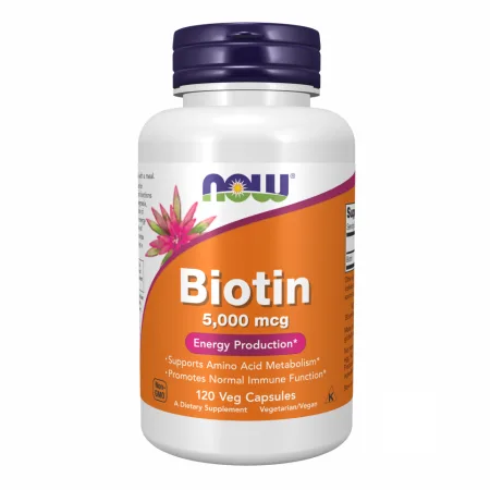 BIOTIN 5000 мкг - 120 капсул