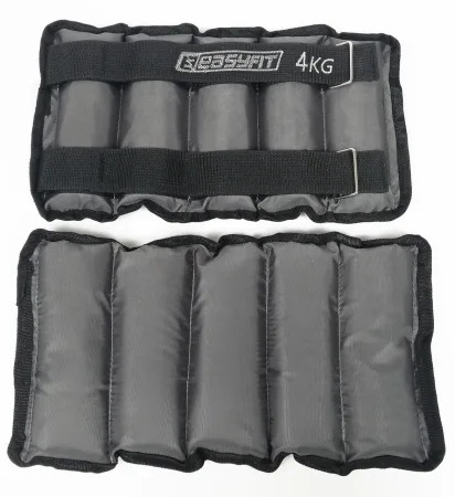 Обтяжувачі для ніг та рук з металом EasyFit Metal - 4 кг пара