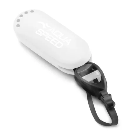 Чохол для окулярів Aqua Speed Silicone goggle case білий універсальний OFSM